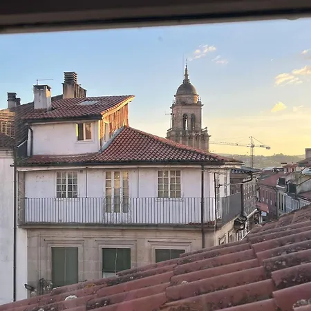Acogedor Del Casco Antiguo De Apartamento Ourense